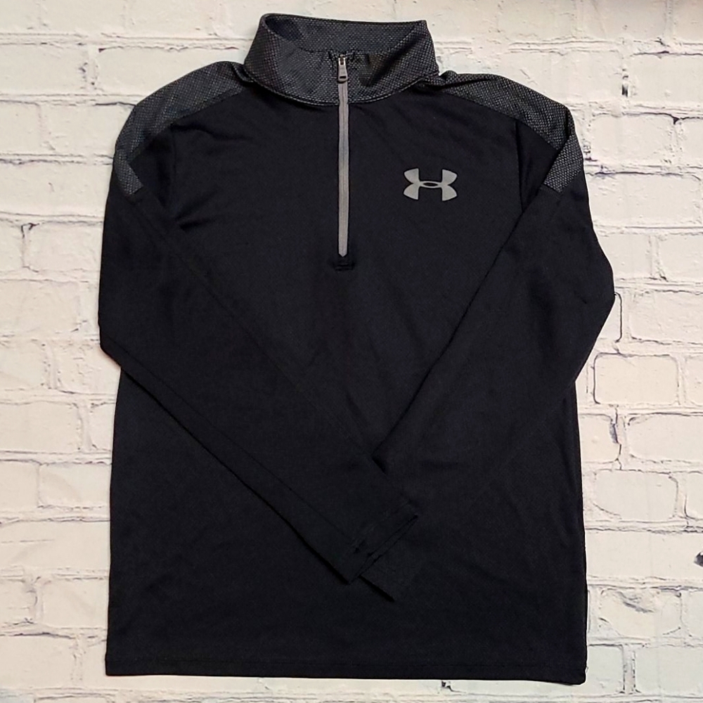 UA Boys 🔥 Heat Gear 1/4 Zip SZ L